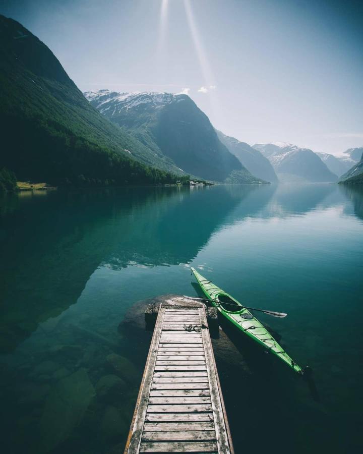 Leilighet Stryn 아파트 외부 사진