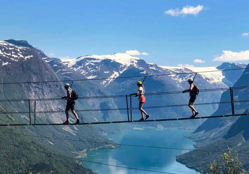 Leilighet Stryn 아파트 외부 사진