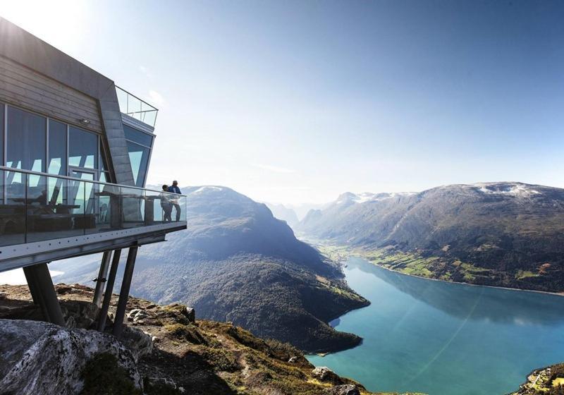 Leilighet Stryn 아파트 외부 사진